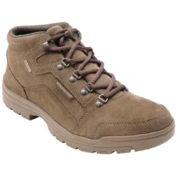 Botas De Caza Solognac 500 Hombre Impermeables Ligeras Marrón Caña Media