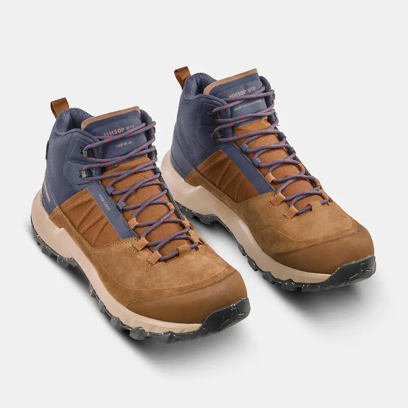 Botas De Montaña Y Trekking Impermeables Hombre Quechua MH500 - Imagen 2