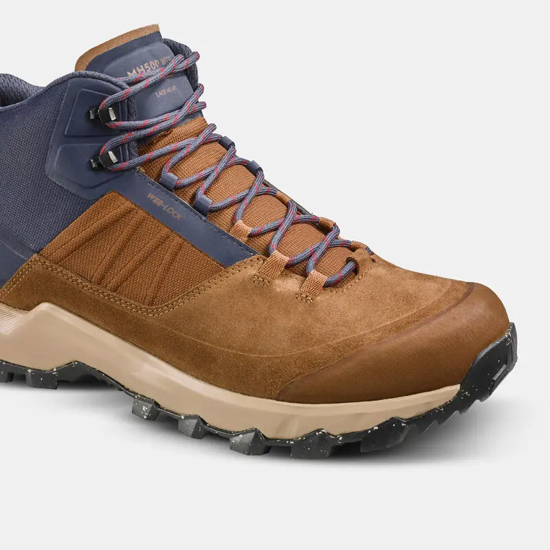 Botas De Montaña Y Trekking Impermeables Hombre Quechua MH500 - Imagen 4