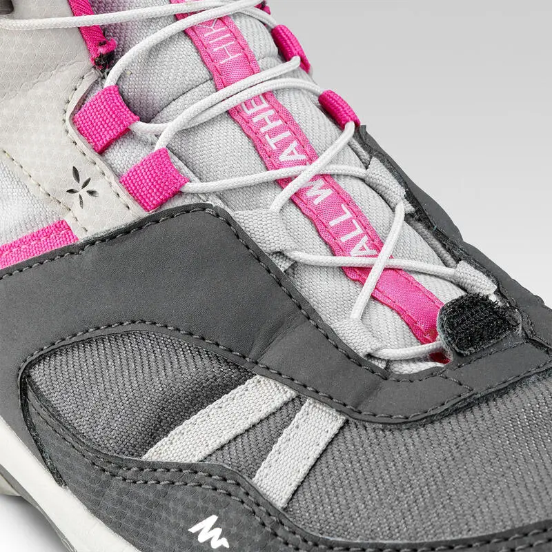 Botas De Montaña Y Trekking Impermeables Niños 35 A 38 Quechua Crossrock - Imagen 5