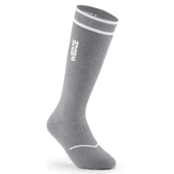 WEDZE CALCETINES DE ESQUÍ Y SNOWBOARD NIÑOS 50 - GRIS