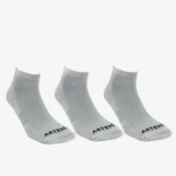Artengo CALCETINES DE TENIS MEDIA CAÑA RS 100 BLANCO LOTE DE 3 PARES