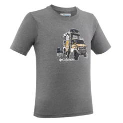 Camiseta De Montaña Y Trekking Manga Corta Niños 7-15 Años Columbia Tech Tee