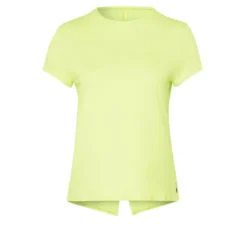 Camiseta Manga Corta Activchill Mujer Reebok Workout Ready Amarillo