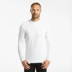 Camiseta Térmica Interior De Esquí Y Nieve Hombre Wedze Ski 500 Blanco