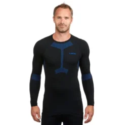 Camiseta Térmica Interior De Esquí Y Nieve Hombre Wedze Ski 580 Negro