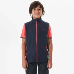 Chaleco Polar De Montaña Y Trekking Niños 7-15 Años Quechua MH150 Azul Marino