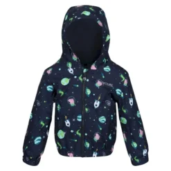 Regatta Chaqueta Acolchada Muddy Puddle Cosmic Peppa Pig Para Niños/Niñas Marino