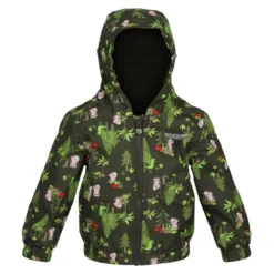 Regatta Chaqueta Acolchada Muddy Puddle Para Niños/Niñas Caqui Oscuro