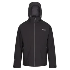 Regatta Chaqueta Aislante Baxton Impermeable Para Hombre Negro