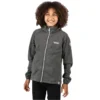 Regatta Chaqueta Base Elástica Cremallera Completa Avalon Para Niños Niñas Gris Seal