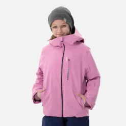 Chaqueta De Esquí Niños Wedze SKI-P 550 Rosa
