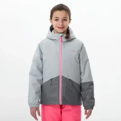 Chaqueta De Esquí Y Nieve Niños Wedze Ski-P 100 Gris