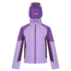 Regatta Chaqueta Eastcott De Softshell Para Niños/Niñas Púrpura Zafiro