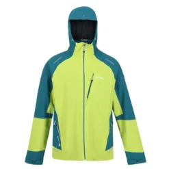 Regatta Chaqueta Impermeable Highton Pro Para Hombre Kiwi Llamativo, Verde Pacífico