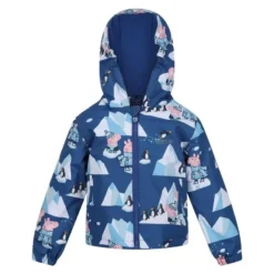 Regatta Chaqueta Impermeable Muddy Puddle De Peppa Pig Escena De Invierno Para