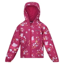 Regatta Chaqueta Impermeable Muddy Puddle De Peppa Pig Otoñal Para Niños/Niñas Rosa Baya