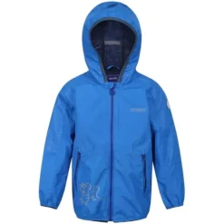 Regatta Chaqueta Impermeable Para Niños/Niñas Azul Oxford