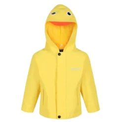 Regatta Chaqueta Impermeable Pato Para Niños/Niñas Amarillo Brillante