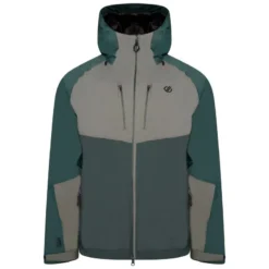 Dare 2b Chaqueta Impermeable Soaring II Para Hombre Verde Helecho, Verde Ágave