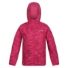 Regatta Chaqueta Impermeable Volcanics VI Estampado De Cebra Para Niños/Niñas Rosa Baya