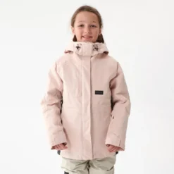 Chaqueta Snowboard Y Esquí, Dreamscape SNB JKT 500, Impermeable, Niños, Rosa
