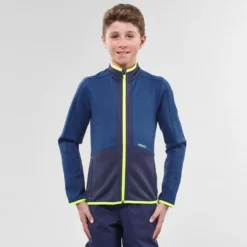 Chaqueta Térmica De Esquí Y Nieve Niños Wedze SKI-P Pull 900 Azul
