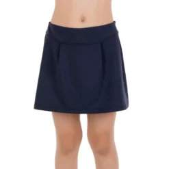 Falda De Tenis Niña Artengo Essentiel Azul Marino