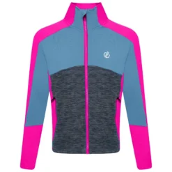 Dare 2b Forro Polar Exception De Reciclado Para Niños/Niñas Fucsia, Bluestone