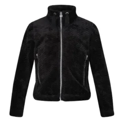 Regatta Forro Polar Kazumi II Peludito Para Niños/Niñas Negro