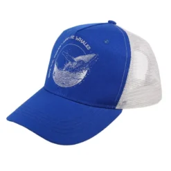 Regatta Gorra Tassian Ballena Para Hombre Azul Lapis, Blanco