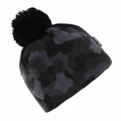 Regatta Gorro De Punto Infantil Modelo Fallon Negro Camuflaje