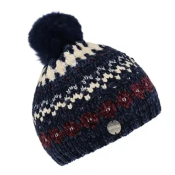 Regatta Gorro Hedy Lux III Para Niños/Niñas Marino, Multicolor