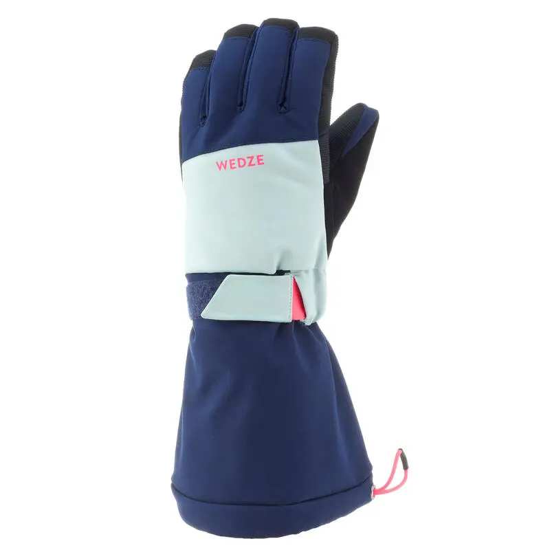 Guantes Térmicos De Esquí Y Nieve Impermeables Niños 6-14 Años Wedze GL 550 - Imagen 6