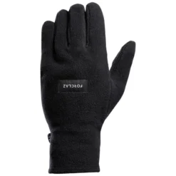 Guantes Térmicos De Montaña Y Trekking Polar Adulto Forclaz MT100 Negro