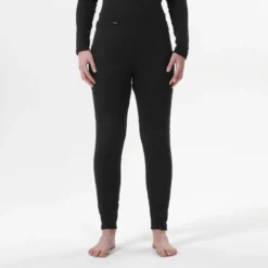 Leggins Térmicos De Esquí Y Nieve Mujer Wedze 100 Negro