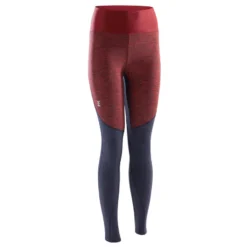 Mallas De Escalada Y Montaña Mujer Simond Legging2 Burdeos Azul