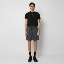 Pantalón Corto De Hombre Scalpers ADN COTTON SHORT Azul Marino De Algodón