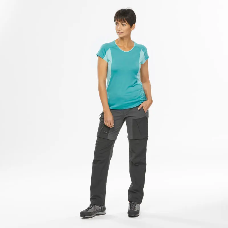 Pantalón Desmontable De Montaña Y Trekking Mujer Forclaz MT500 - Imagen 4