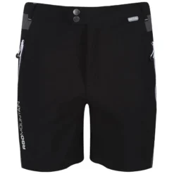 Regatta Pantalones Cortos Caminar Para Hombre Negro, Gris Imán