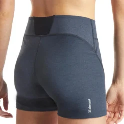 Pantalones Cortos De Escalada Y Montaña Mujer SImond Race Azul