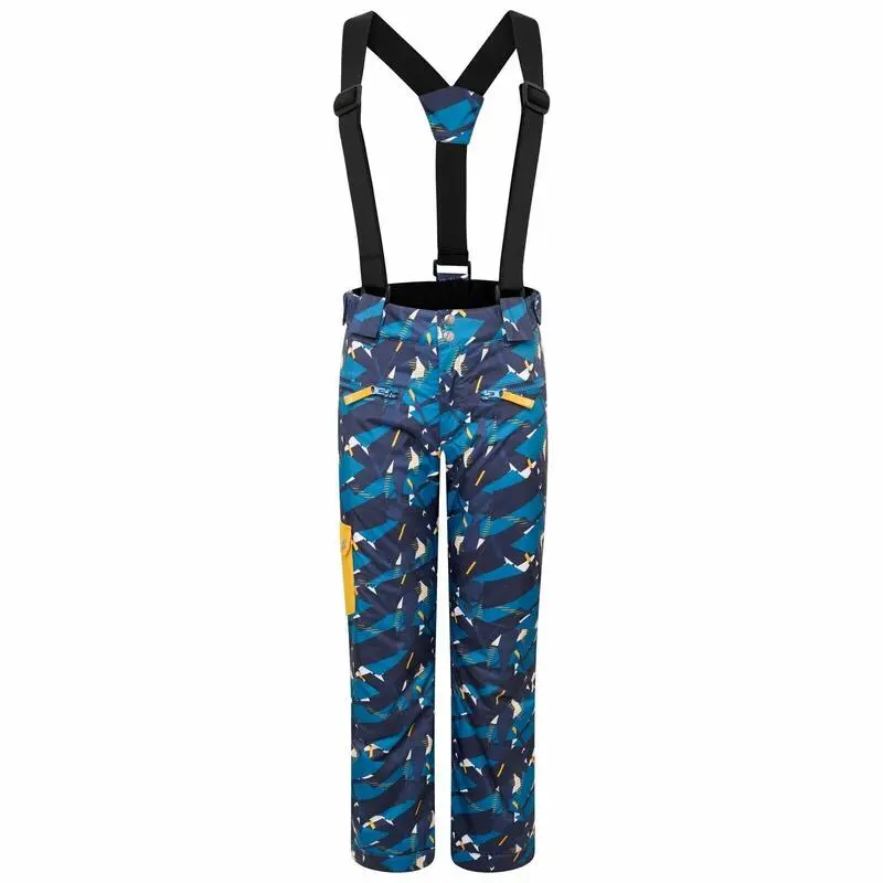 Dare 2b Pantalones De Esquí Timeout II Impermeable Diseño Geométrico Para Niños/Niñas