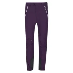 Regatta Pantalones Tech Mountain Senderismo Para Niños/Niñas Berenjena Oscura