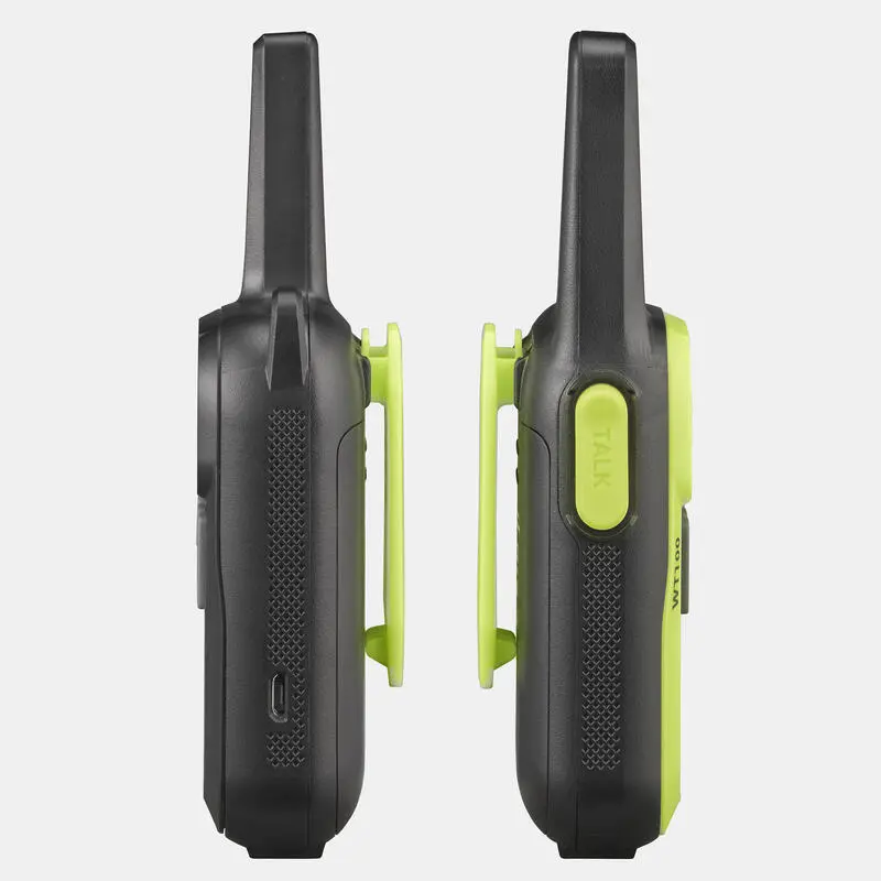 Forclaz Par Walkie-talkies Recargables USB - 5 Km - WT100 - Imagen 5
