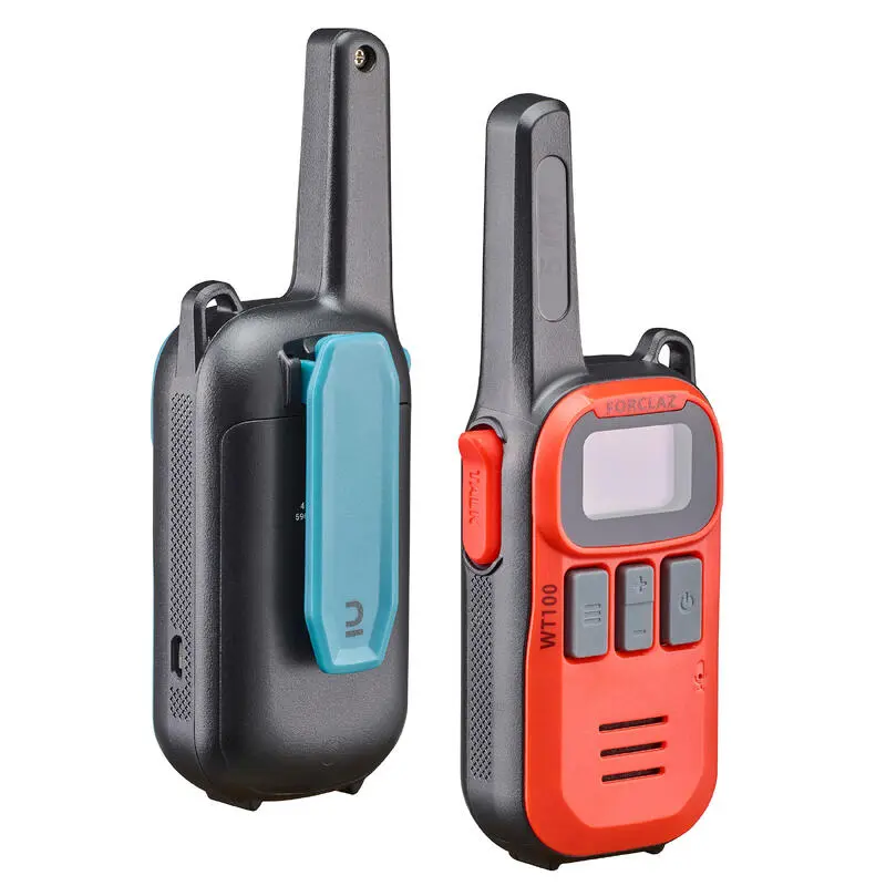 Forclaz Par Walkie-talkies Recargables USB - 5 Km - WT100 - Imagen 6