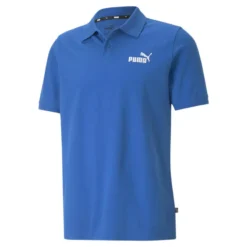 Polo De Piqué Hombre PUMA Essentials Azul