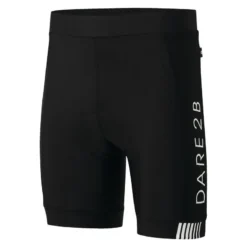 Dare 2b Shorts De Ciclismo Virtuosity Para Hombre Negro, Blanco