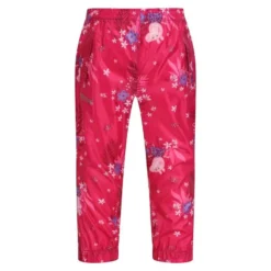Regatta Sobrepantalones Pack It Diseño Floral Peppa Pig Para Niños/Niñas Rosa Fusión
