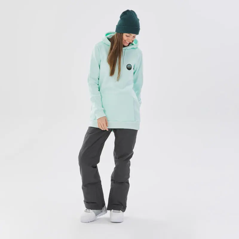DREAMSCAPE Sudadera Con Capucha Mujer Snowboard - SNB HDY Verde - Imagen 2
