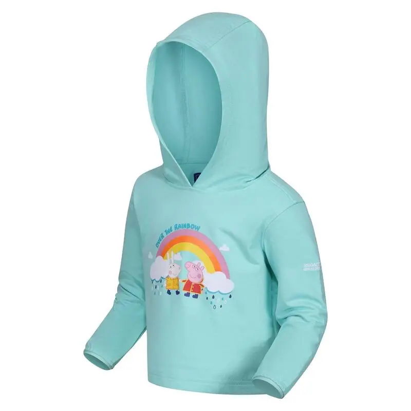 Regatta Sudadera De Peppa Pig Arco Iris Para Niños/Niñas Azul Aruba - Imagen 4